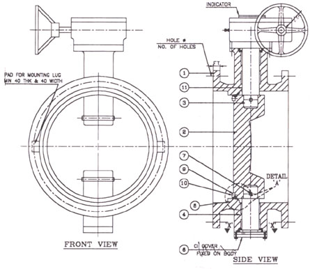 Butterfly Valve Components